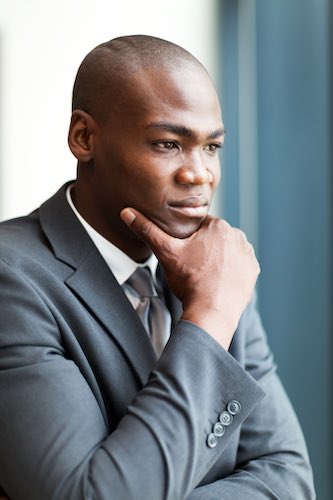 Thoughtful Businessman