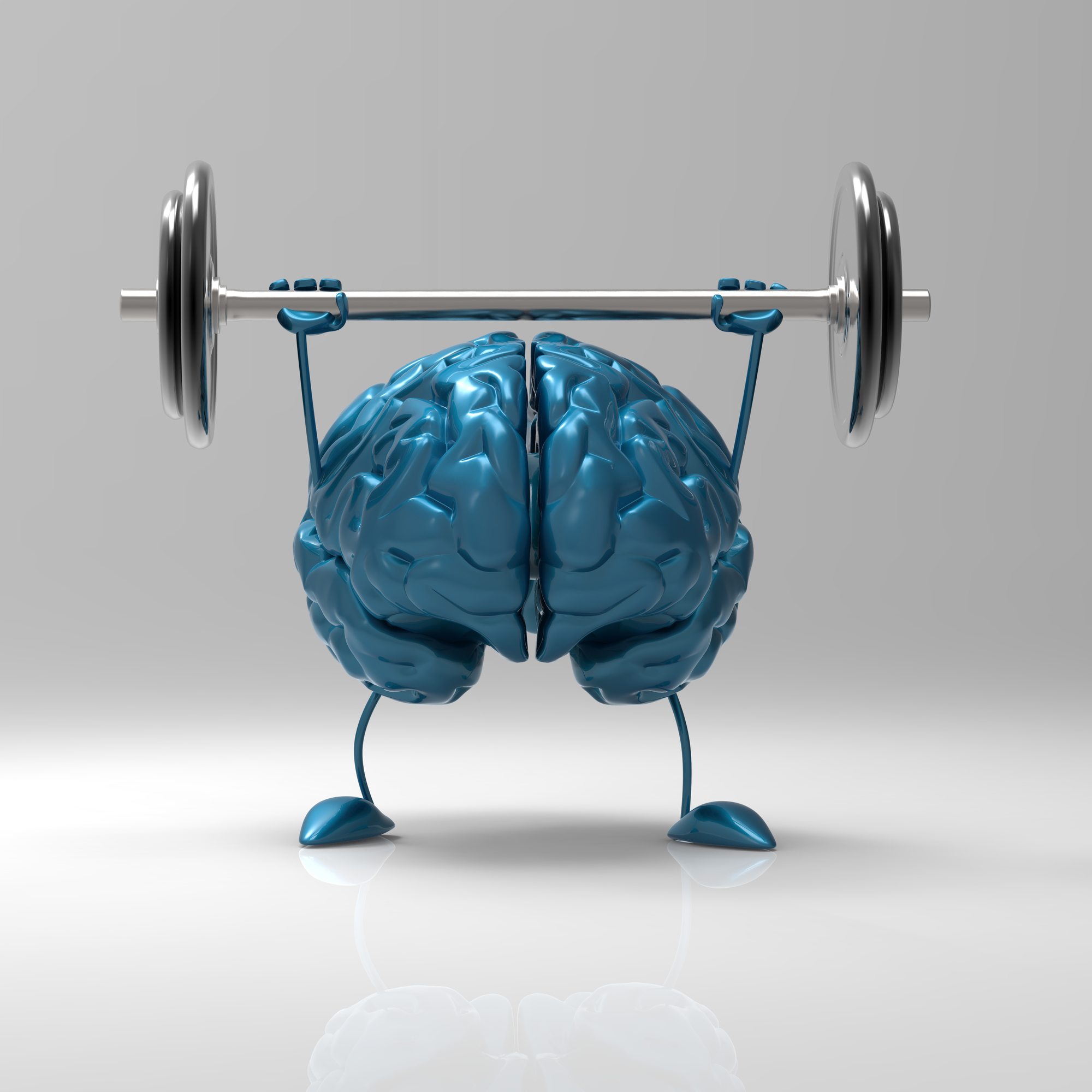 Drawing of Brain with Weights