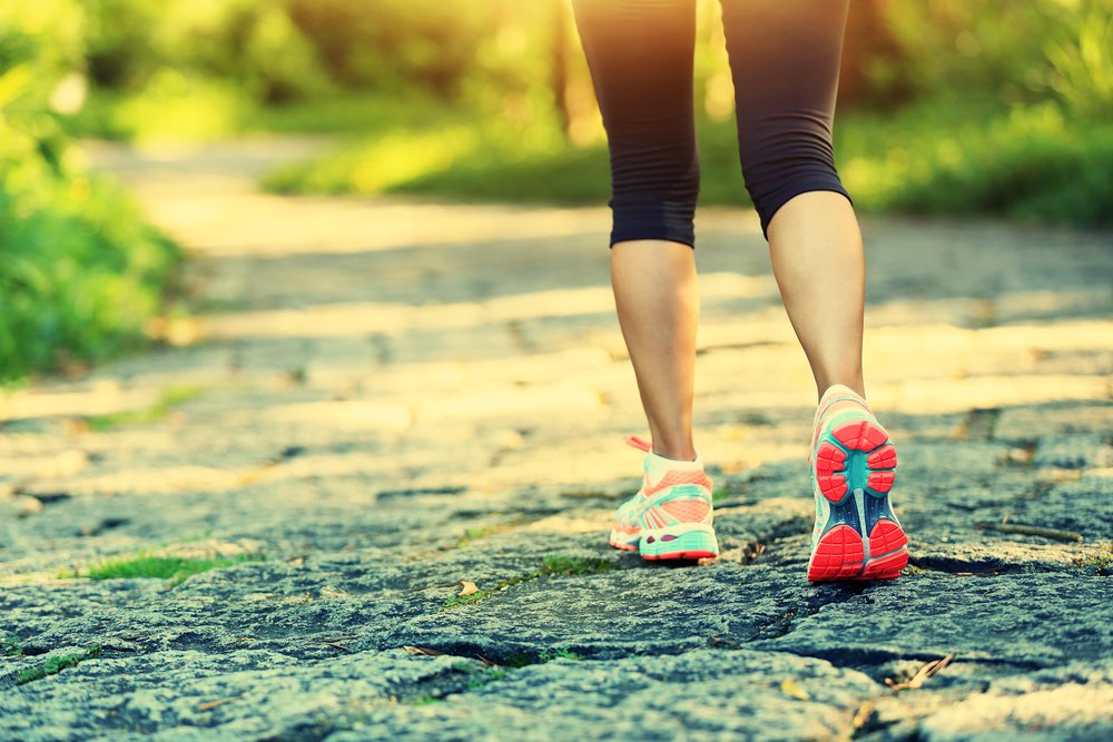 Women's Legs walking 